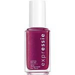 essie expressie™ vegan quick-dry nail polish, 8-free formula, mic drop-it-low, purple, 10ml