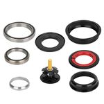 Bicycle Headset Bearings, Tapered to Straight Tube Headset Replacement, Mountain Bike Headset Kit, for Mountain Road Bike, Road Bicycle(44/55mm)