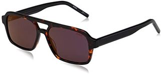 HUGO Men's HG 1241/S Sunglasses, O63, 56