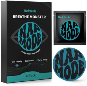 Nekteck Breathe Monster Bamboo Rayon Tape, 30 Pack, Individually Wrapped