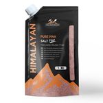 Pure Himalayan Pink Salt (Fine) 1kg | 100% Natural | Premium Unrefined | Vegan | Gluten Free | Reusable Packaging for Cooking, Detoxification, Table, Bath or Sole by Pak Salt Mines®