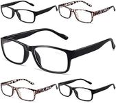 Gaoye 5-Pack Reading Glasses Blue L