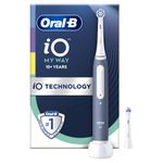 Oral-B My Way Kids Electric Toothbrush, Christmas Gifts For Kids, 2 Toothbrush Heads, 4 Modes With Teeth Whitening, For Ages 10+, 2 Pin UK Plug, Grey