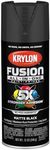 12 oz Krylon K02754007 Black Fusion