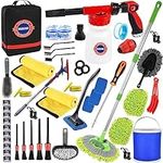 56Pcs Car Wash Cleaning Kit with Fo