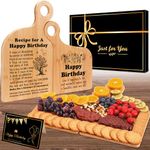 Birthday Gifts for Women Men,Birthday Gifts for Her Him,Happy Birthday Gifts for Women,Charcuterie and Cheese Board Birthday Decorations for Women,Woman Birthday Gifts Ideas for Friend Mom Sister Wife