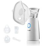 yuwell Nebuliser Machine for Adults & Kids, Silent Portable Mesh Nebuliser Ideal for Travel and Home Use