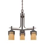 Designers Fountain 82183-WM Mission Ridge 3 Light Down Chandelier