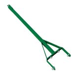 LANDZIE Tow Behind Drag Handle Attachment for Drag Harrow Driveway Grader - Tow Behind Lawn Leveling Rake for ATV, UTV, Tractor, Mower - 4 Ft Reinforced Steel (Two 2 ft Sections) - Lawn and Yard Tools