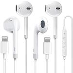 2-Pack Apple MFi Certified Earbuds 