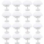 Potanro Duvet Clips 16 PCS Non-Slip Quilt Fixator Duvet Pins Duvet Quilt Holder Clips,Sheet Holder Quilt Cover Clip,Duvet Pins for Quilt, Cushions, Curtains (White)