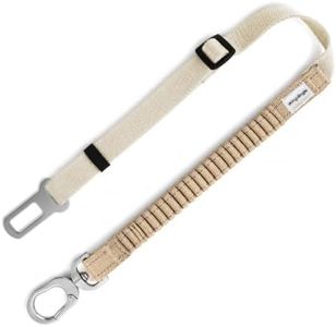 Dog Seat Belt for Car, Adjustable Shock Absorbing Pet Safety Seatbelt