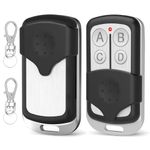 Garage Door Opener Remote with Keychain, Replacement for LiftMaster/Chamberlain/Craftsman Garage Door Opener Remote, 4 Button Remote, Replaces 890MAX 893MAX G953EV-P2, 2 Pack