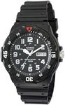 Casio MRW200H-1B Unisex Black Analo