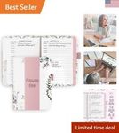 Internet Password Keeper - Floral Design with Alphabetical Tabs - Pocket Sized