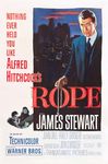 - Rope Alfred Hitchcock James Stewart Vintage Movie Poster - 24x36