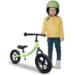 banana bike & Lava Sport LT Balance Bike - Lightweight Toddler Bike for 2-5 Yr Old Boys/Girls - Aluminium, EVA Tires - Adjustable Handlebars & Seat - Green