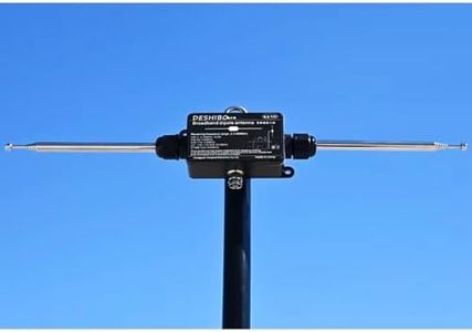 GA506 Portable Shortwave Radio Antenna, GOOZEEZOO Full Band Dipole Antenna Receiving: 2.3-899MHz Transmission: 90-450MHz SW/FM/AIR/UV/DTMB Outdoor Antenna for ham Radio