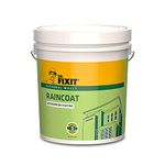 Dr. Fixit Raincoat WPC, Dr. Fixit RAINCOAT Waterproof Coating, External wall waterproofing, Coating, No dilution, 10 Litre, Single Coat Application, Elastomeric, 5 years waterproofing, Base coat