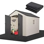Outdoor Storage Shed Floor Mat, Out