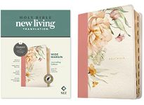 NLT Wide Margin Bible, Filament-Enabled Edition (Leatherlike, Dusty Pink Blossoms, Indexed): New Living Translation, Dusty Pink Blossoms, Filament, Wide Margin Bible