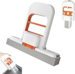 Portable Mini Mop for Kitchen Platform Cleaning with Sponge Self Squeeze Strong Absorbent Magic Wiper for Kitchen Small Sponge Mop ,Wet & Dry Use for Bathroom Wall Glass Car Table Cleaning (Mini Mop)