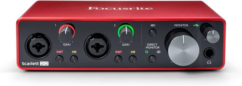 Focusrite Scarlett 2i2 USB Audio Interface – 3rd Gen
