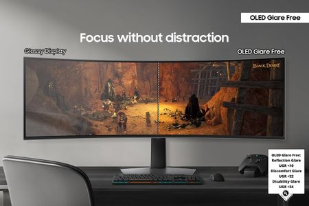 Samsung Odyssey 49" OLED Gaming Monitor – Ultra-Wide Display