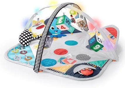 Baby Einstein Sensory Play Space Newborn-to-Toddler Discovery Gym and Play Mat, Ages Newborn +