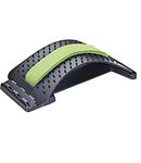 True Face Back Stretcher - Back Cracker Massager Posture Stretcher Tools Stretch Massage Spinal Waist Pain Relief Therapy Chiropractic Lumbar Spine Support Humpback Back Cracking Board Black Green