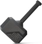 Tribe WOD Hammer Kettlebell 55LB | Thor Hammer 25kg for Cardio Training | Hand weights & Crossfit training workout Home Gym Equipment sets for Women & Men (15-70lb)