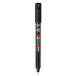 Posca PC-1MR Marker | 0.7mm Extra Fine Tip (Black Ink)