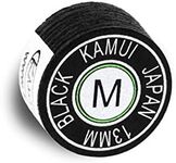 KAMUI Black Laminated Pool Billiard CUE TIP - 1 pc (Medium, 13 mm)