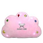 QuranCube QURAN PILLOW – DUA KALIMA SURAH – LIGHT AND SOUND - SOFT & CUDDLY - BEST GIFT FOR YOUR KIDS & FAMILY LEARN QURAN, DUAS FROM EARLY AGE,DUROOD SHARIF,KALIMA ENGLISH DUAS (Pink)