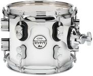 Pacific Drums PDCM0708STPW 7 x 8 Inches Tom with Chrome Hardware - Pearlescent White