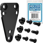 Impresa Holster Adapter for Blackhawk Holster & for Safariland Drop Leg Holster - Molle Holster Adapter Conversion Kit - Cross Platform Adapter for Thigh Holster or Level 3 Drop Leg Holster