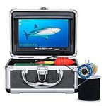 Underwater Fishing Camera, Anysun Portable Fish Finder Camera with 7'' Color LCD Monitor HD1080P Waterproof IP68 Underwater Viewing System (30m/100ft+DVR)