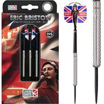 Legend Darts D0868 | Eric Bristow Original Crafty Cockney | Premium 90% Tungsten Steel Tip Dart Set | 23g