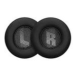 kwmobile Ear Pads Compatible with JBL LIVE 460NC / LIVE400BT Earpads - 2x Replacement for Headphones - Black