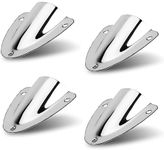 4pcs Stainless Steel Clam Shell Ven