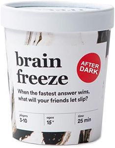Brain Freeze Card Game - The Speak-Before-You-Think Game - After Dark Edition