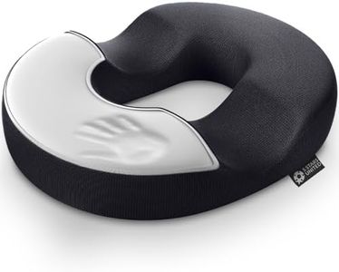 Donut Pillow Hemorrhoid Tailbone Cushion – Medium Seat Cushion Pain Relief for Coccyx, Prostate, Sciatica, Pelvic Floor, Pressure Sores, Pregnancy, Perineal Surgery, Postpartum Recovery