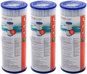 6 Filter Cartridges for Swimming Pool Pumps by Intex Bestway, Size 2