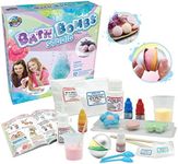 WILD! Science Bath Bomb Studio - Fun & Educational Bath Bombs for Kids - Perfect Girls Birthday Presents - Make Fizzing Lavender Scented Bath Bombs - Includes Easy to Follow Discovery Booklet