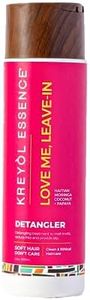 Kreyol Essence - 8 Oz DETANGLER Moringa Styling Slip + Repair Leave In Detangler, Haitian Moringa Coconut Papaya, Hair Care