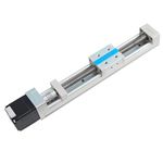 FUYU FSK30J Mini Linear Guide Rail Ladder Type Screw Linear Actuator Slide Table Linear Gantry System Small CNC Stage Motorized Nema 11 Stepper Motor 300mm Stroke