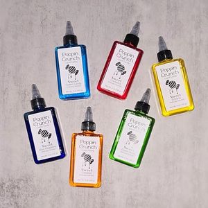 Poppin Crunch Twist and Squeeze Liquid Candy - 41 Flavor Options (Pomegranate - Sour)