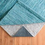 RUGPADUSA FR14-810 Basics 1/4 inch Felt + Rubber Non-Slip Rug Pad, Protection for Hardwood Floors and Hard Surfaces, 8'x10', Black