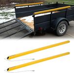 KUAFU 2 Sided Tailgate Utility Trailer Gate Liftgate Ramp Lift Assist System