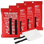 Emergency Fire Blanket - 4 Pack - F